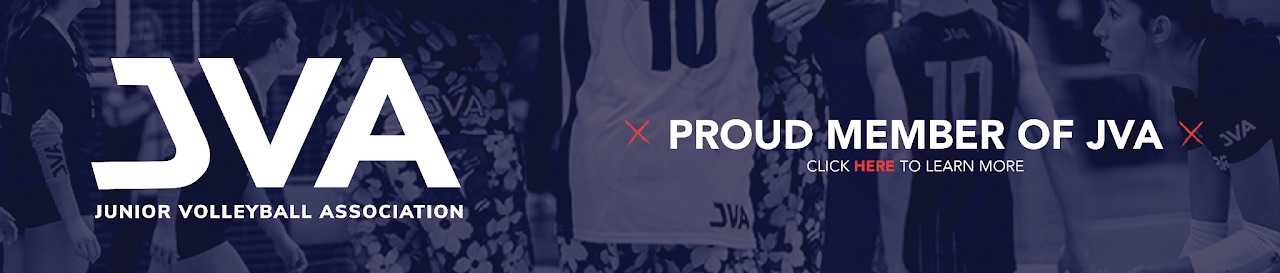 Proud member of the JVA, the Junior Volleyball Association